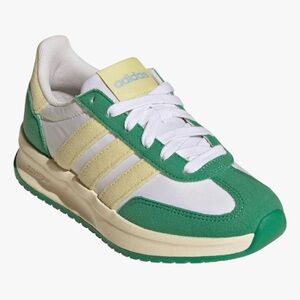 Adidas Run 70s Green Yellow Youth 4.5 / Women 6.5 LIKE NEW